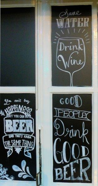 Beer and Wine sign