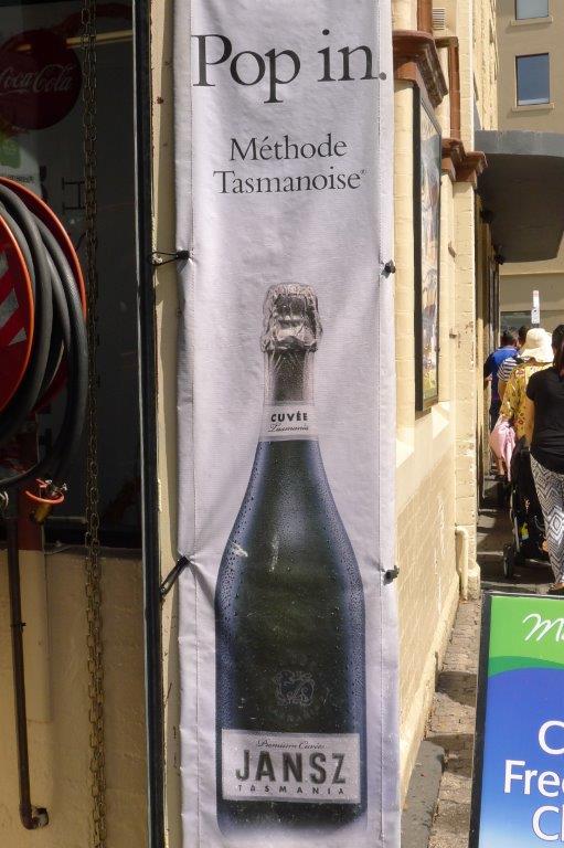 Champagne sign