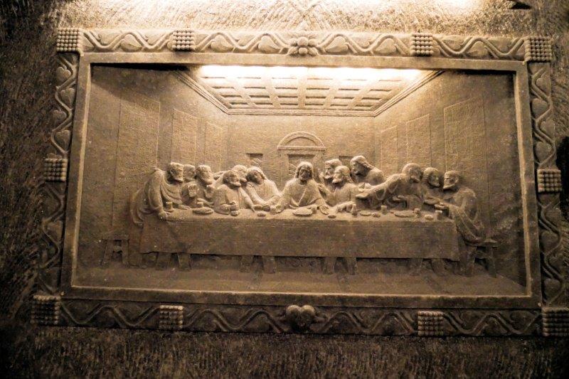 Carving of the Last Supper