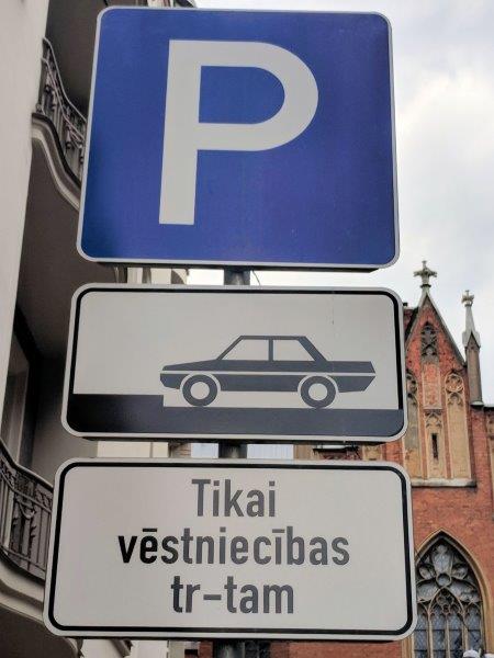 How to park in Riga