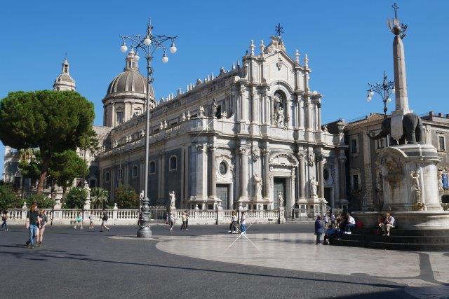 Duomo square in Catania