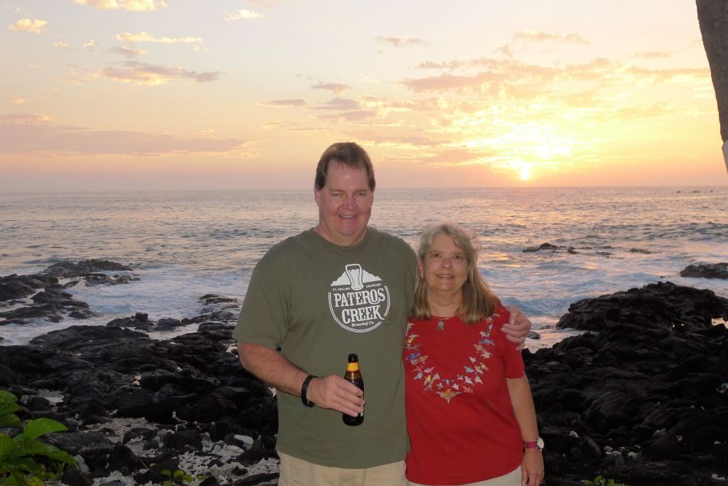 Sunset in Kona, Hawaii
